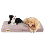 Laifug Memory Foam Dog Bed, Orthopedic Dog Crate Bed Small-jumbo