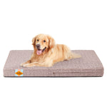 Laifug Memory Foam Dog Bed, Orthopedic Dog Crate Bed Small-jumbo