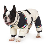 Laifug Panda Four Legs Cotton Dog Coats - dog clothes Black and White / XS