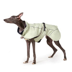 Laifug Green Stand Collar Cloak Dog Winter Coat