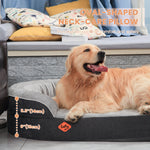 Laifug Memory Foam Oval Dog Bed - LaiFug