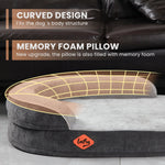 Laifug Memory Foam Oval Dog Bed - LaiFug